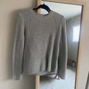 Grey Crew Neck Sweater